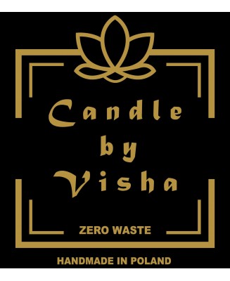 Pudełko na świece - szkło Little - 10x10x11 cm - Candle by Visha